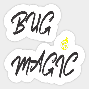 Bug Magic crest Sticker